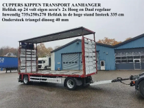 CUPPERS SA 10-10 L Schuifzeilen Hefdak Kippentransport